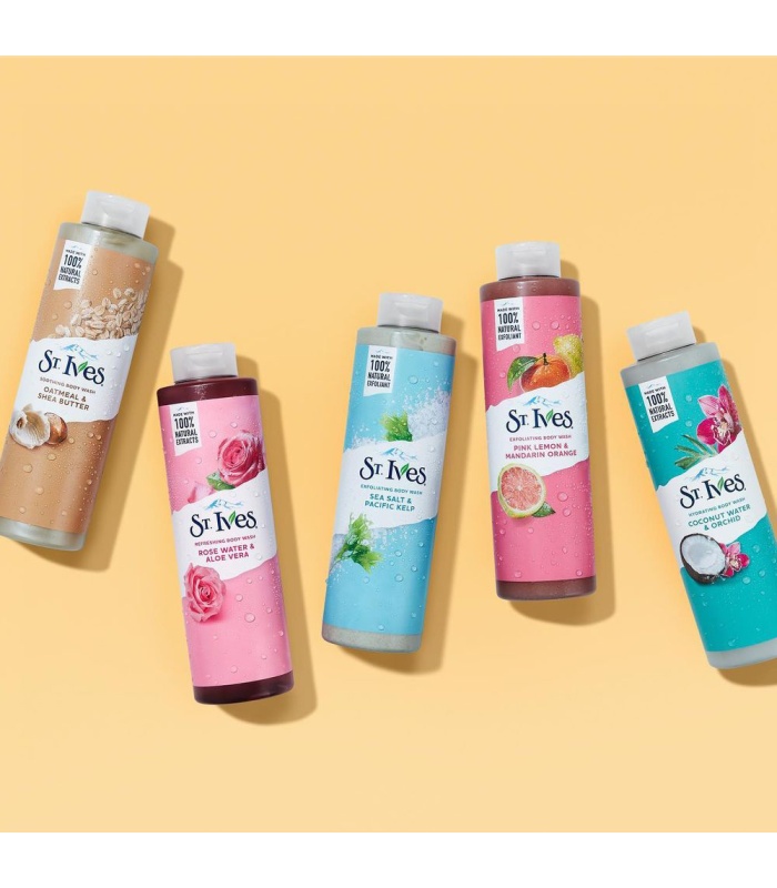 شامپو بدن  گل رز و آلوورا سنت ایوز 650میلی لیتر