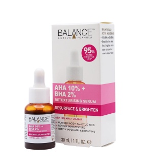 سرم پیلینگ و لایه بردار AHA10% و BHA2% بالانس 30 میلی لیتر
