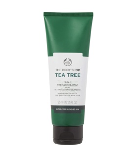 ماسک اسکراب 3 کاره تی تری بادی شاپ 125 میل