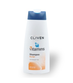 شامپو هفت ویتامینه کلیون مناسب موهای خشک  500 میلی لیتر