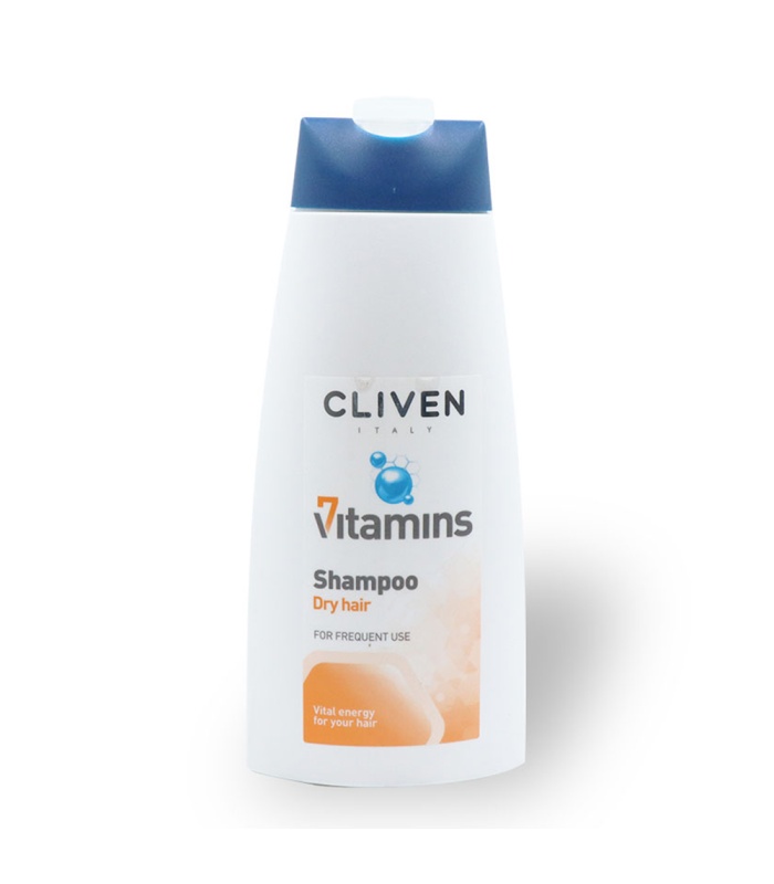 شامپو هفت ویتامینه کلیون مناسب موهای خشک  500 میلی لیتر