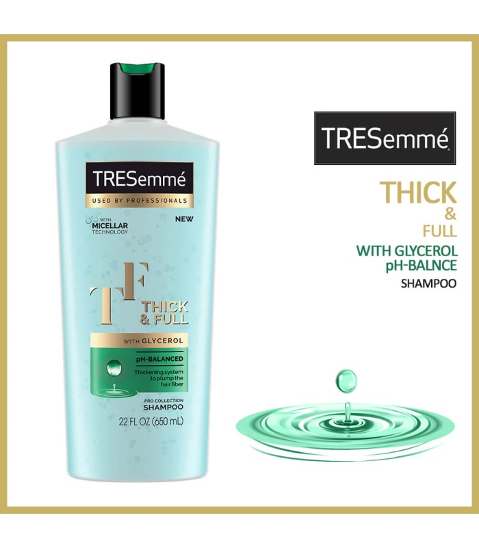 شامپو تیک اند فول ترزمه حاوی گلیسرین 650 میلی لیتر