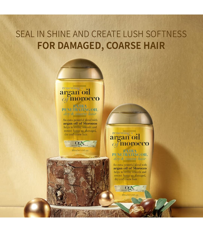روغن آرگان  اوجی ایکس  مراکشی مخصوص موهای خشک و آسیب دیده 100 میلی لیتر