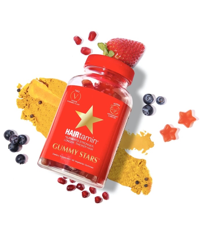 پاستیل تقویت کننده و ضدریزش مو هیرتامین 60 عددی