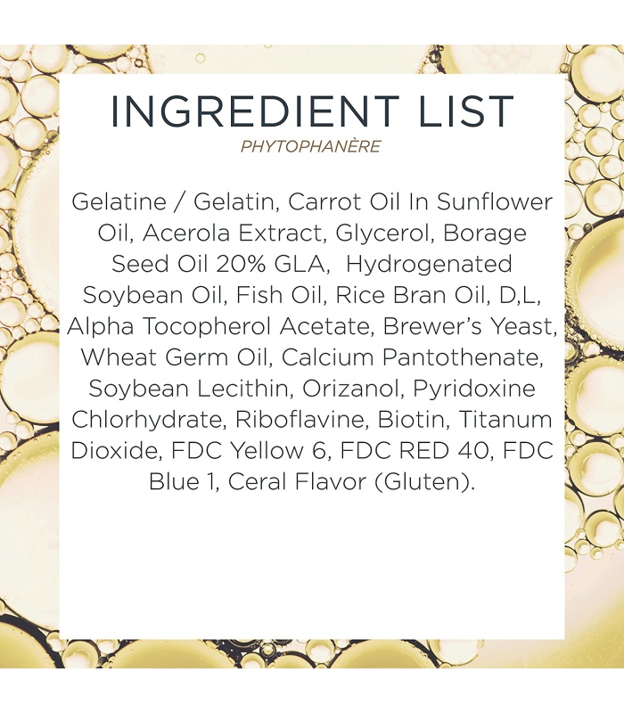 کپسول فیتو تقویت کننده پوست مو و ناخن 120 عددی