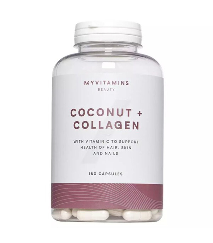 کپسول تقویت پوست،مو وناخن کوکونات کلاژن مای ویتامینز ۱۸۰عددی