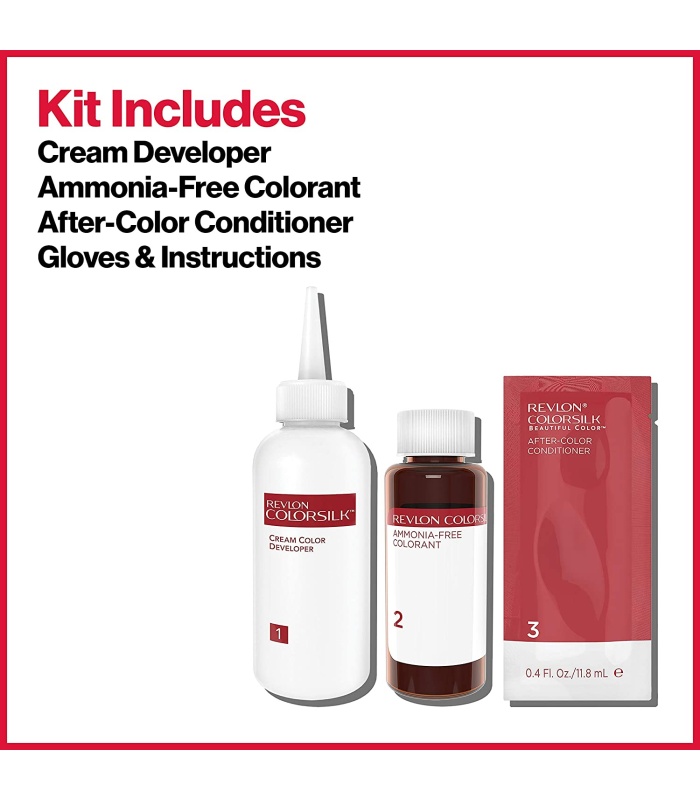 کیت رنگ مو بدون آمونیاک رولون شماره 51قهوه ای روشن  حجم 59 میلی لیتر