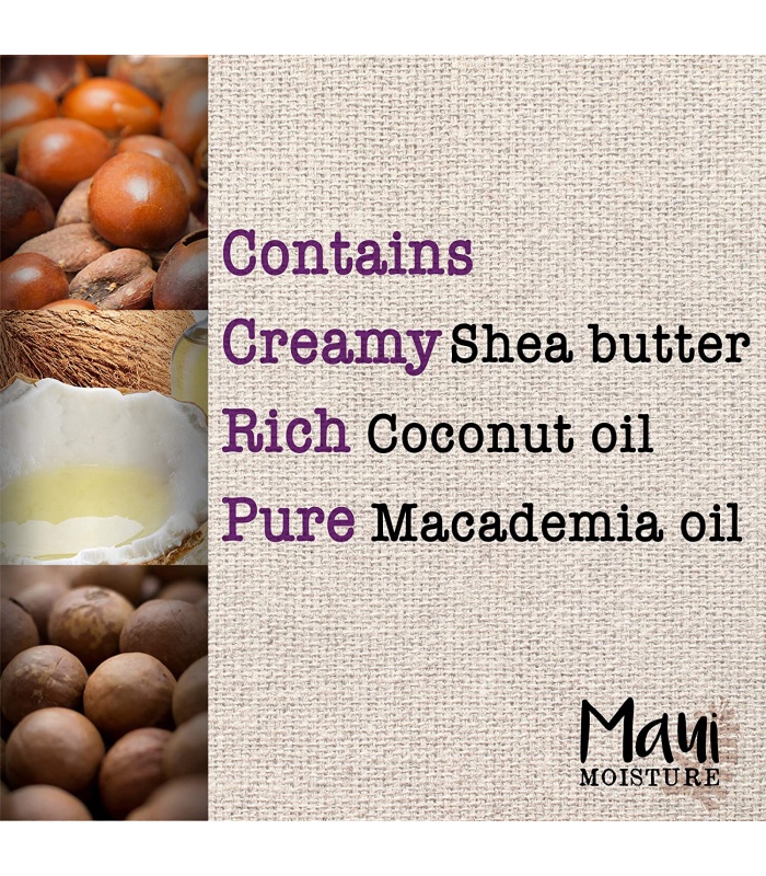 مائوئی شامپوبدون سولفات موهای خشک و آسیب دیده شی باتر ۳۸۵ میلی لیتر