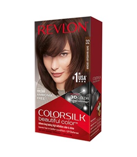 کیت رنگ مو بدون آمونیاک رولون شماره 32  قهوه ای ماهاگونی تیره حجم 59 میلی لیتر