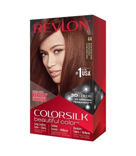 کیت رنگ مو بدون آمونیاک رولون شماره44  قهوه ای سرخ متوسط حجم 59 میلی لیتر