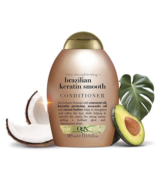 اوجی ایکس نرم کننده مو کراتین  برزیلی بدون سولفات  حجم ۳۸۵ میل