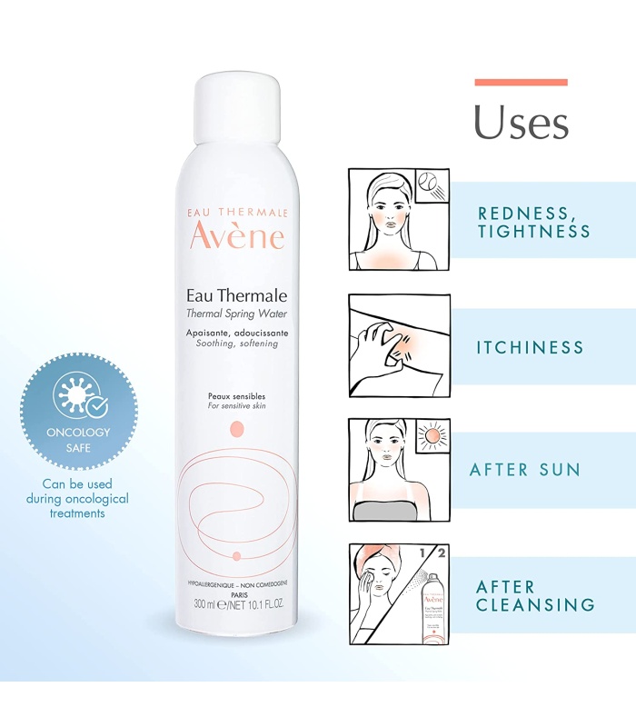 اسپری آبرسان و مرطوب کننده آب اون  مناسب انواع پوست 300 میلی لیتر