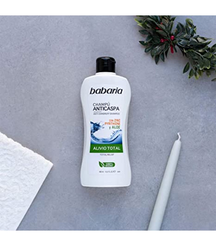 شامپو مغذی و تقویتی مو باباریا حاوی روغن آرگان و آلوئه ورا 400 میلی لیتر