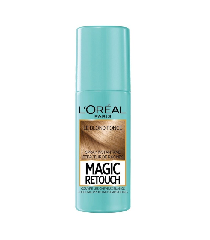 اسپری کانسیلر ریشه مو لورآل مدل  Magic Retouch بلوند تیره حجم 75 میلی لیتر