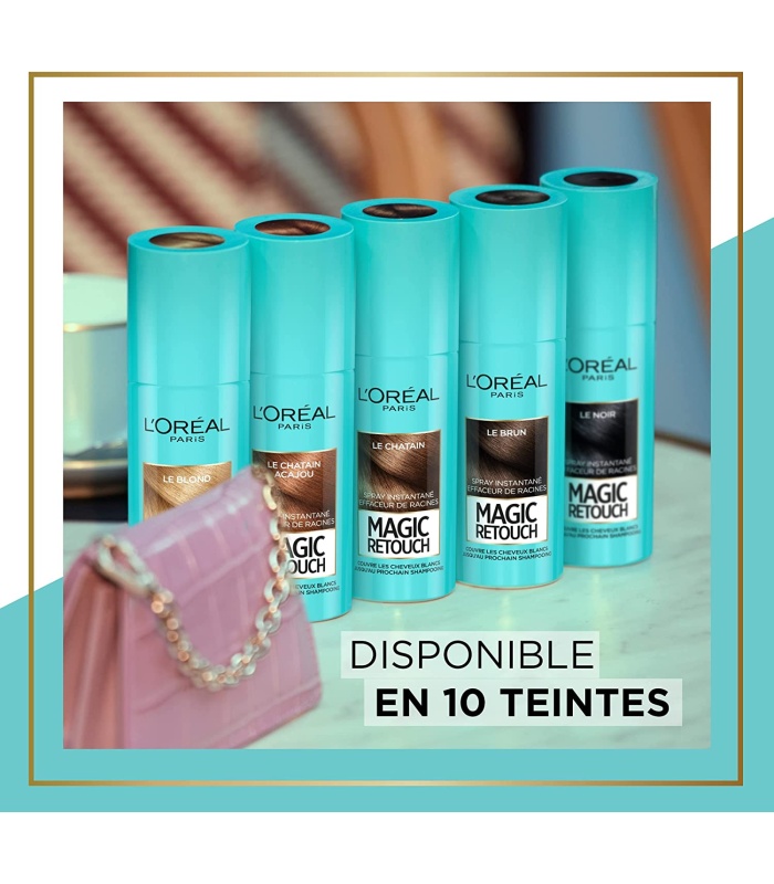 اسپری کانسیلر ریشه مو لورآل بلوند تیره Magic Retouch حجم 75 میلی لیتر