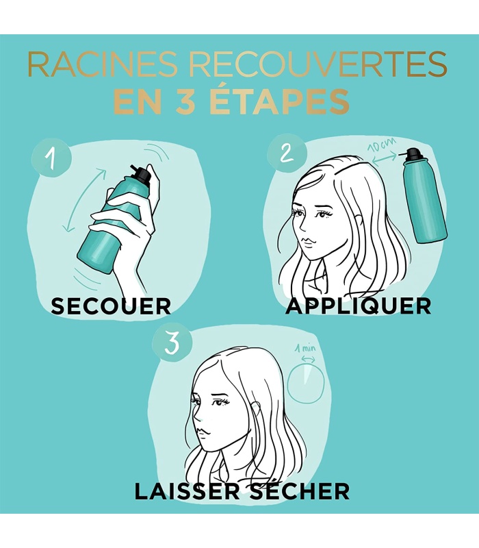 اسپری کانسیلر ریشه مو لورآل بلوند  Magic Retouch حجم 75 میلی لیتر