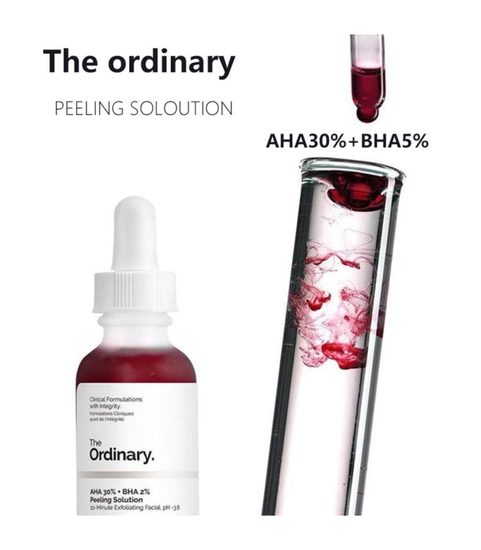 سرم پیلینگ و لایه بردار اوردینری The Ordinary AHA 30% + BHA 2% Peeling Solution