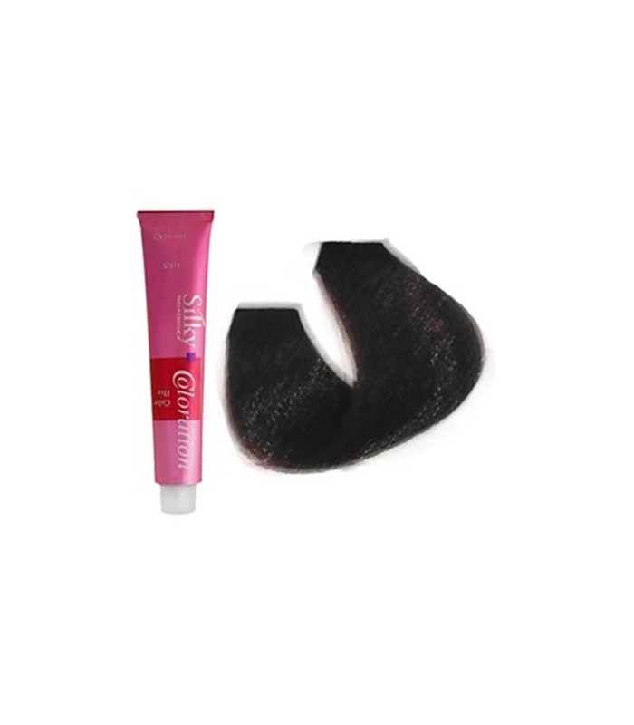 رنگ موی سیلکی شماره 5.5 قهوه ای ماهاگونی روشن