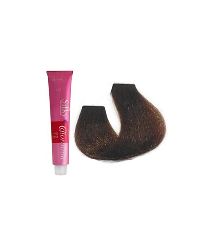 رنگ موی سیلکی شماره 7.35 بلوند ماهاگونی طلایی