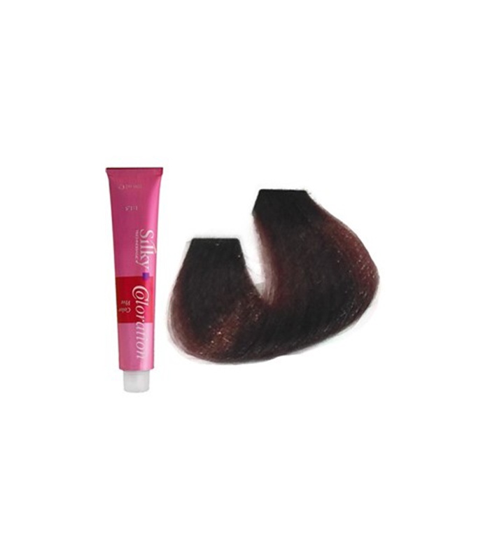 رنگ موی سیلکی شماره 6.45 بلوند ماهاگونی مسی تیره