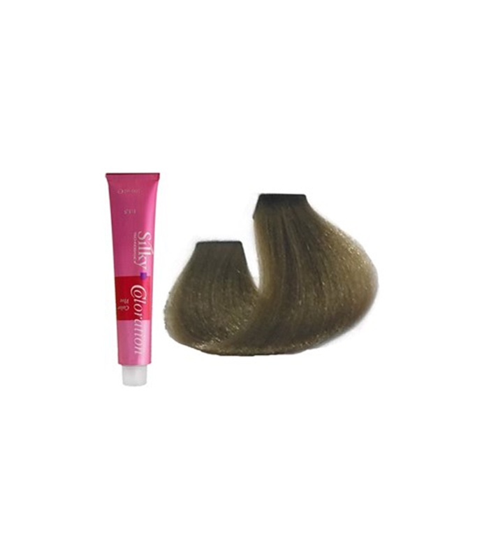 رنگ موی سیلکی شماره 8.13 بلوند زیتونی روشن