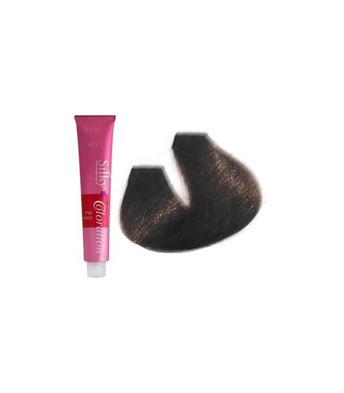 رنگ موی سیلکی شماره 7.53 بلوند طلایی ماهاگونی