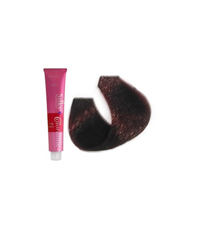 رنگ موی سیلکی شماره 5.64 قهوه ای مسی قرمز روشن