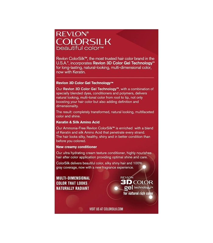 کیت رنگ مو بدون آمونیاک رولون شماره 46  قهوه ای فندقی طلایی حجم 59 میلی لیتر