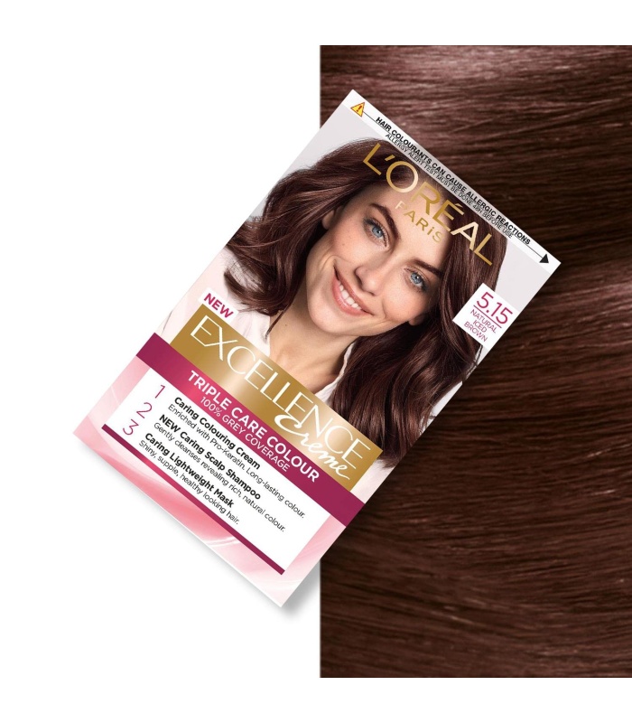 کیت رنگ مو لورآل پاریس شماره 5.15 بلوطی