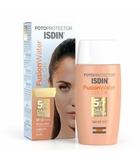 ضدآفتاب  رنگی ایزدین مدیوم فیوژن واتر  حجم 50 میلی لیتر
