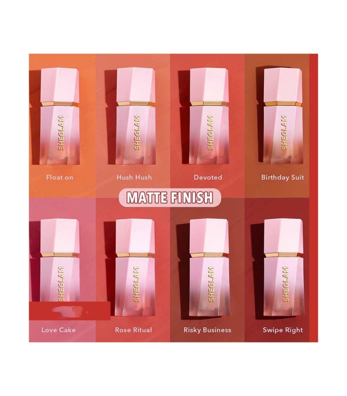 رژگونه مایع شیگلم مدل SHEGLAM Liquid Blush Hush Hush