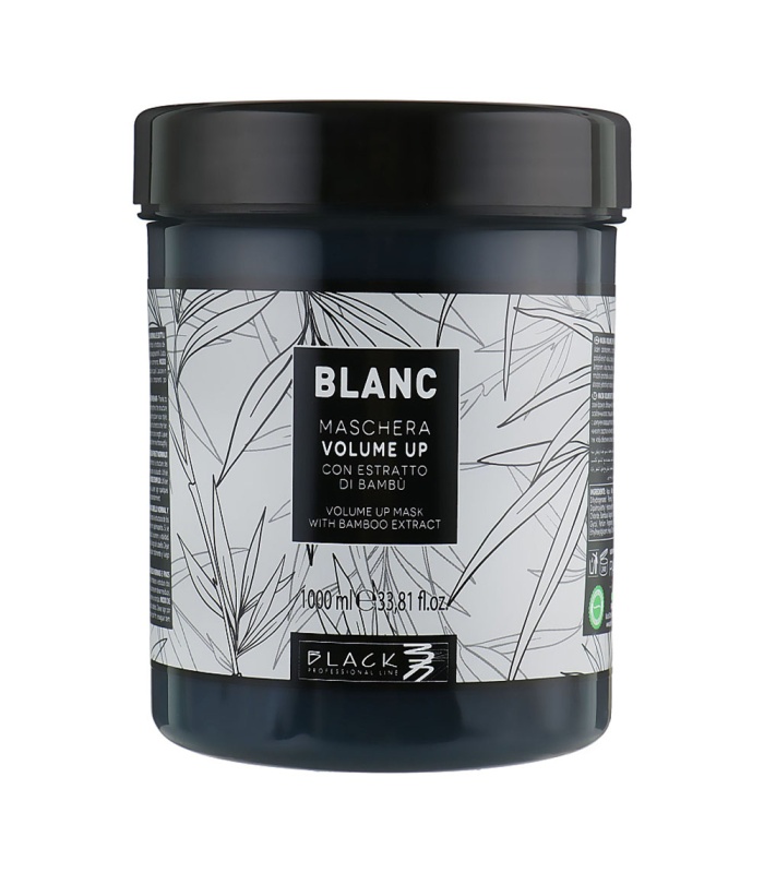 ماسک مو بلک پروفشنال بدون سولفات مدل Black Professional Blanc Volume Up حجم 1000میلی لیتر