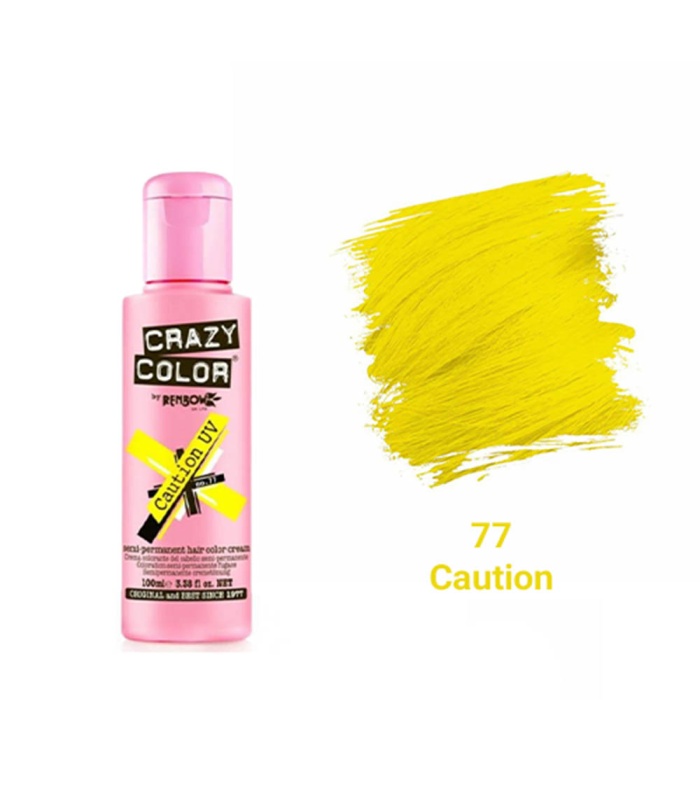 رنگ فانتزی کریزی‌کالر شماره 77 (Caution)