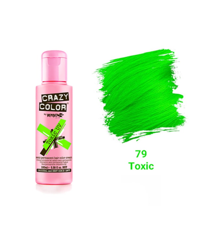 رنگ فانتزی کریزی‌کالر شماره 79(Toxic Uv)