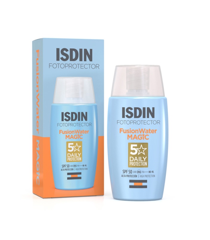 کرم ضد آفتاب انتی اکسیدان فیوژن واتر مجیک SPF 50 ایزدین