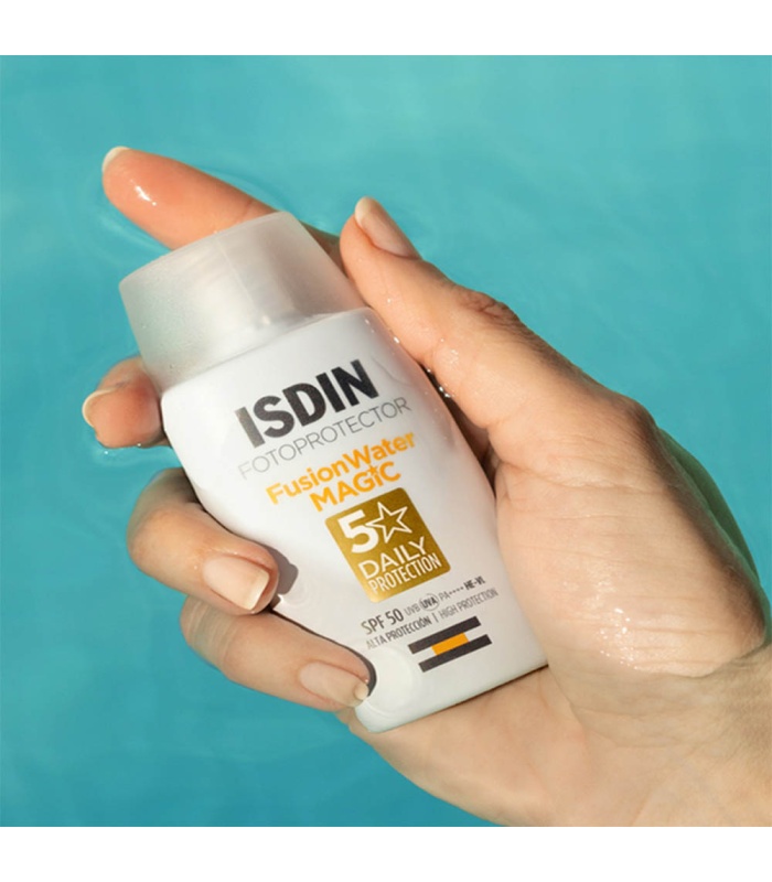 کرم ضد آفتاب انتی اکسیدان فیوژن واتر مجیک SPF 50 ایزدین