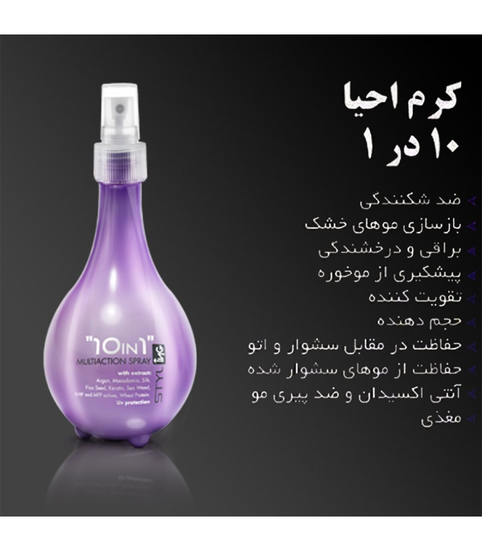 اسپری احیای مو 10 در 1 آی ان جی 250 میلی لیتر