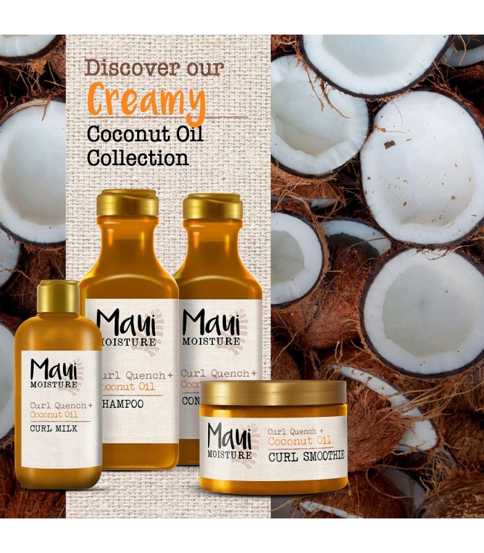 کرم موی ماوی مدل فرکننده حاوی روغن نارگیل 236 میلی لیتر مانی Maui