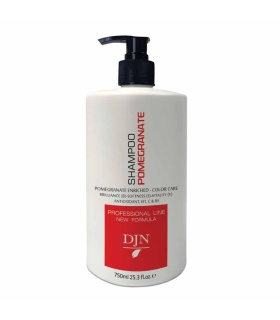 شامپو موهای رنگ شده دژن مدل Pomegranate حجم 750 میلی لیتر