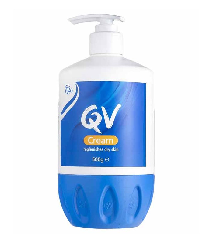 کرم مرطوب کننده پوست خشک کیو وی حجم 500ml