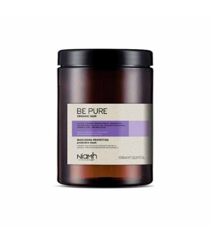 ماسک محافظت کننده موهای رنگ شده و دکلره شده بی پیور (BePure) بدون سولفات حجم1000 میلی لیتر