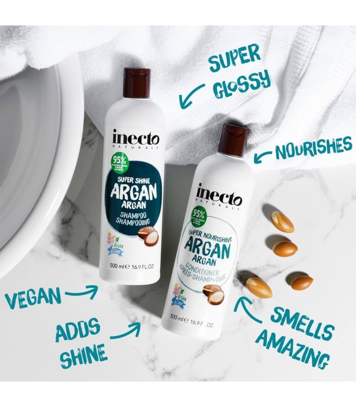 شامپو آرگان اینکتو (Inecto Avocado Shampoo) درخشان کننده حجم ۵۰۰ میلی لیتر