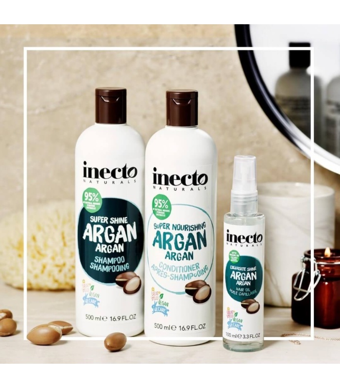 شامپو آرگان اینکتو (Inecto Avocado Shampoo) درخشان کننده حجم ۵۰۰ میلی لیتر