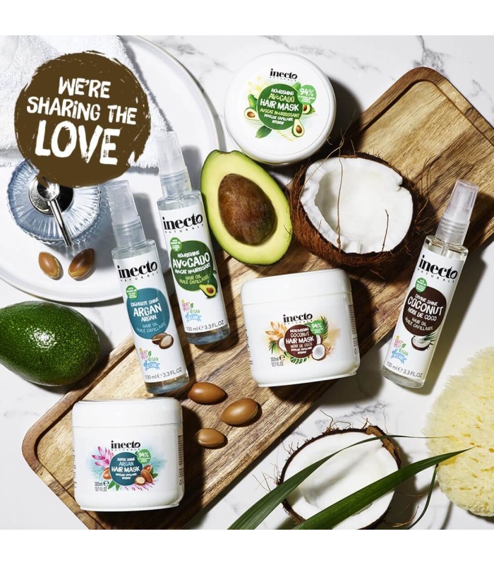 ماسک مو مغذی آووکادو اینکتو(Inecto)نارگیل حجم 300میلی لیتر