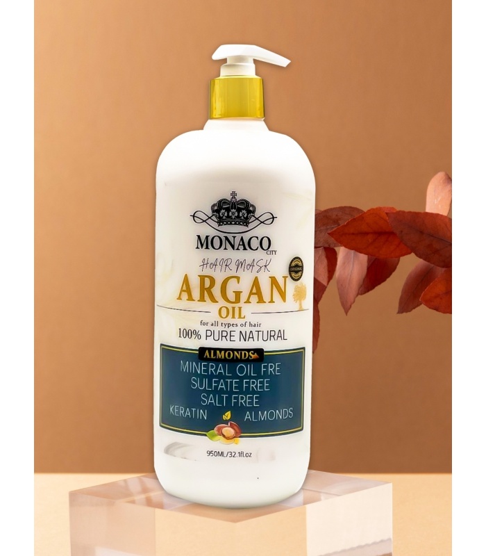 ماسک مو آرگان اویل بدون سولفات موناکو (Monaco) 950میلی لیتر