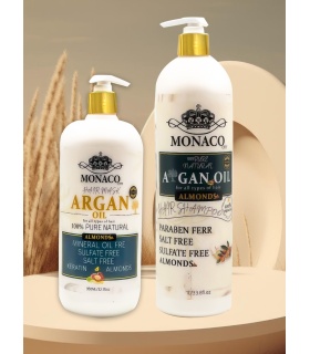 ماسک مو آرگان اویل بدون سولفات موناکو (Monaco) 950میلی لیتر