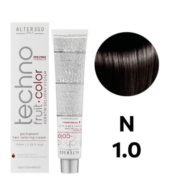 رنگ مو تکنو آلترگو 1.0 مشکی (Alterego Techno)