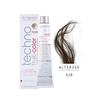رنگ مو تکنو آلترگو 5.0 قهوه ای روشن(Alterego Techno)