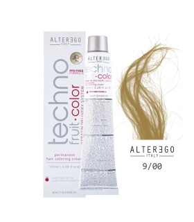 رنگ مو تکنو آلترگو 9.00 بلوند خیلی روشن طبیعی غلیظ(Alterego Techno)