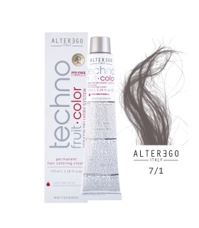 رنگ مو تکنو آلترگو ۷.۱ بلوند دودی طبیعی( Alterego Techno)